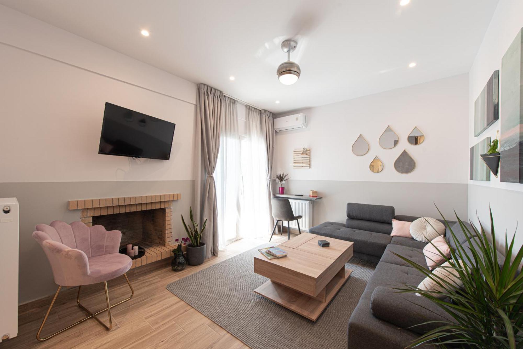 Iviskos Apartment Oinofyta Dış mekan fotoğraf